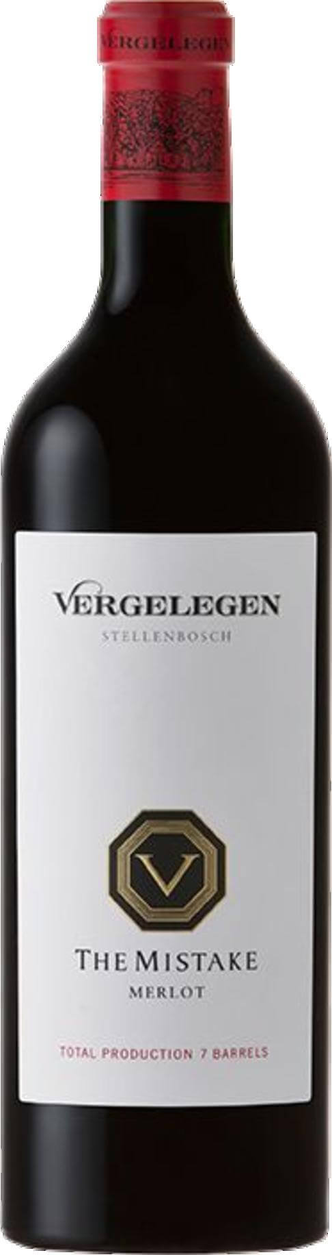 Vergelegen The Mistake Merlot 2015