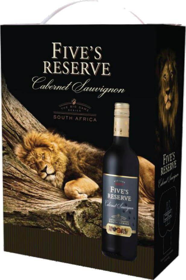 Van Loveren Five's Reserve Cabernet Sauvignon Bag in Box 3 Liter 2019