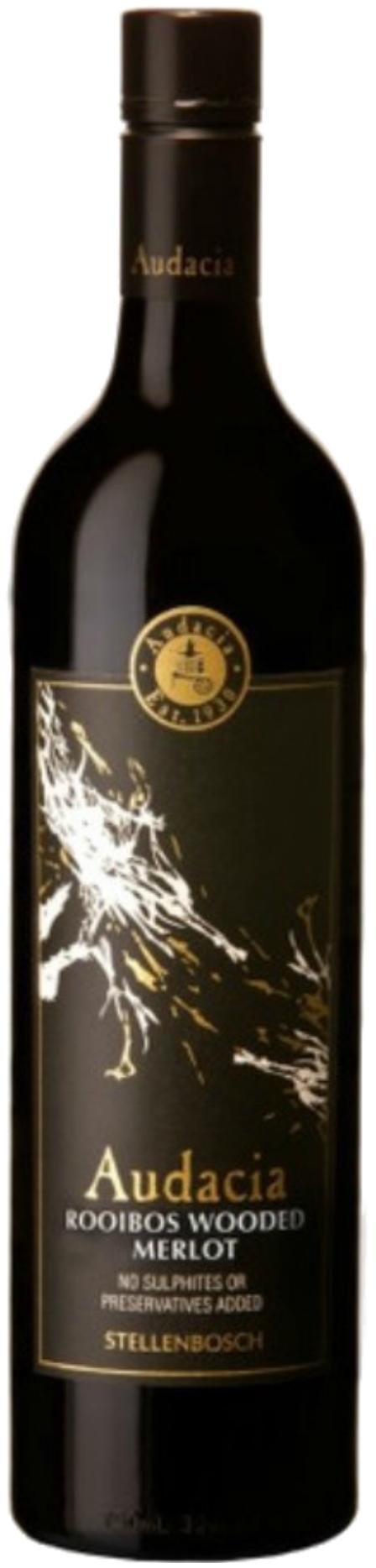 Audacia Rooibos Wooded Merlot ohne Sulfite 2014