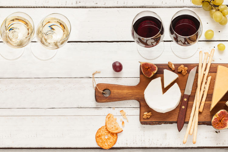 Food pairing wines