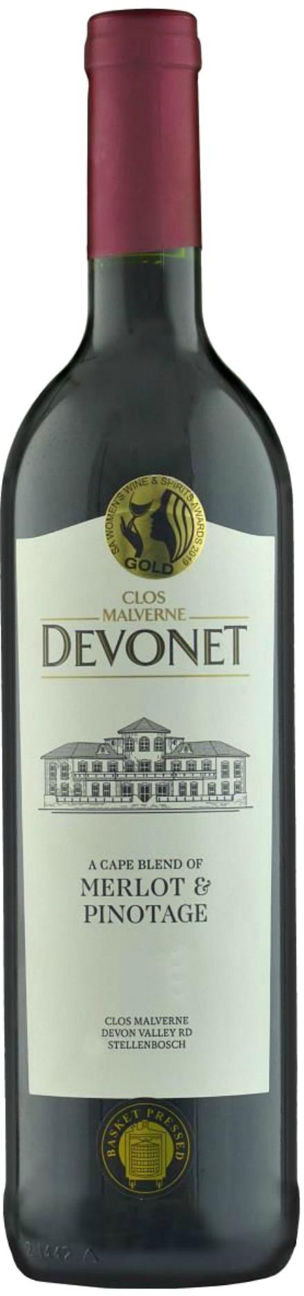 Clos Malverne Devonet Merlot Pinotage 2022