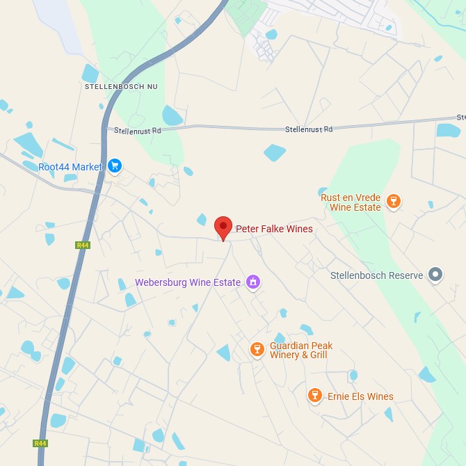 Peter Falke Wines Map