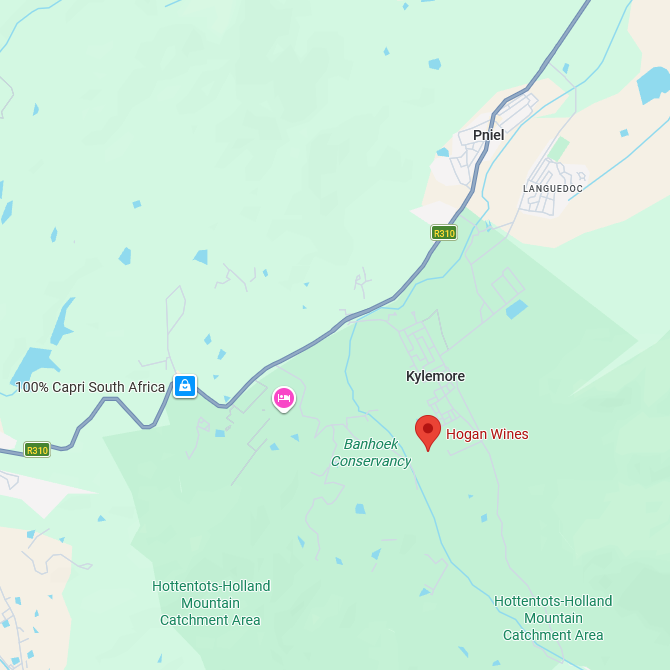 Hogan Wines Map