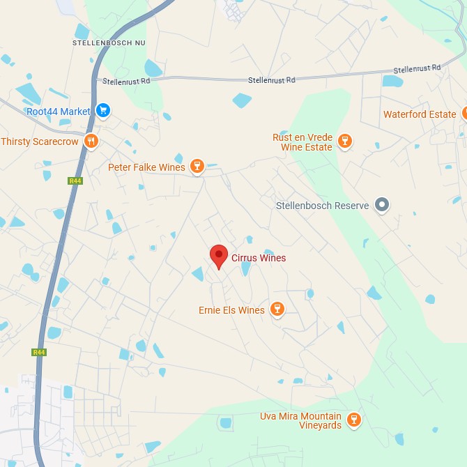 Cirrus Wines Map