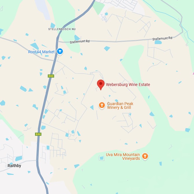 Webersburg Wine Estate Map