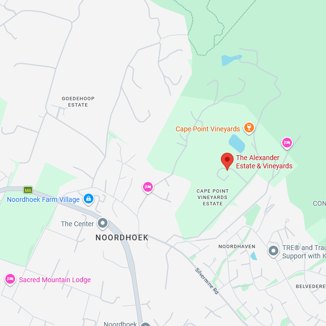 Alexander Estate Map