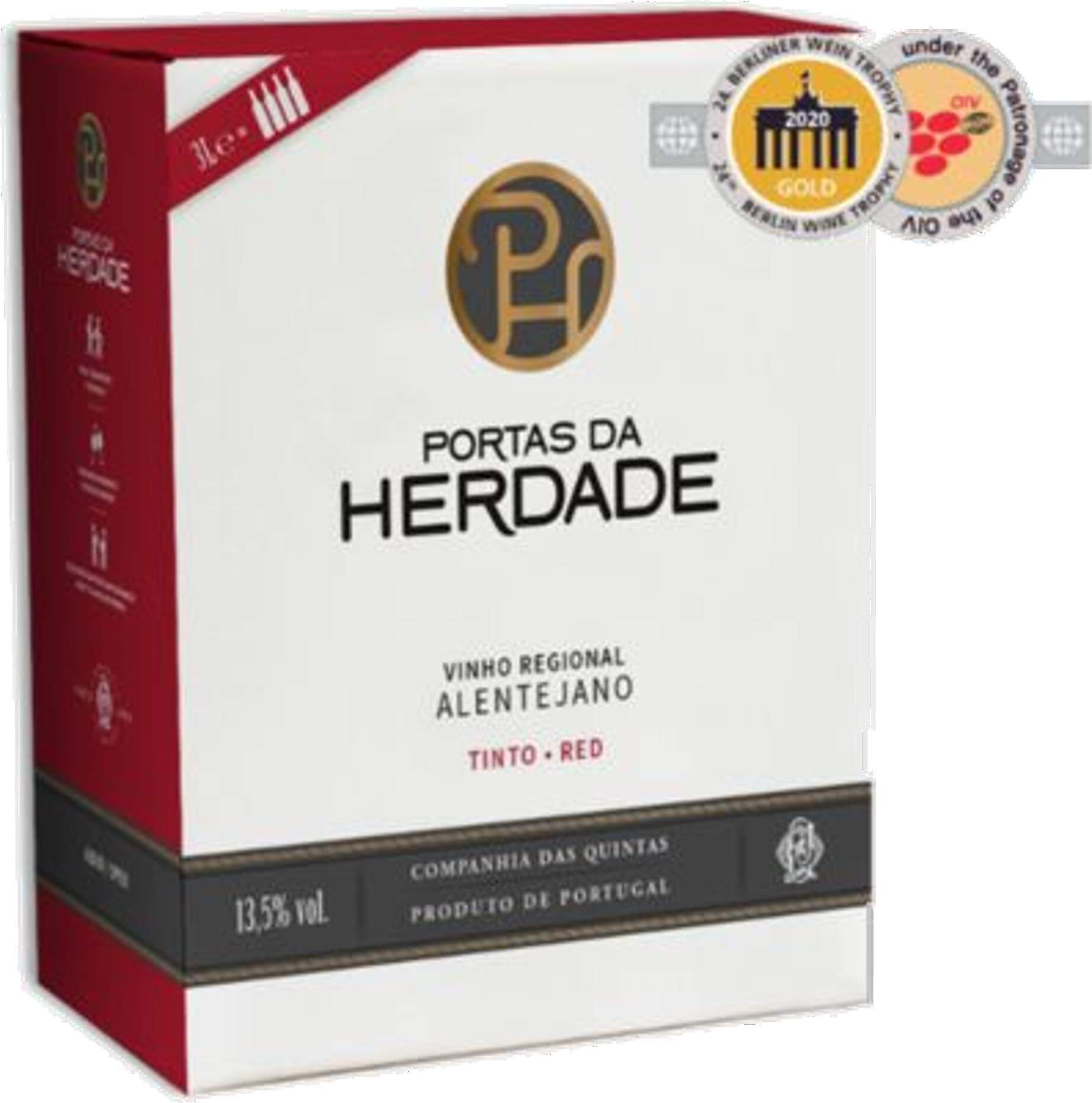 Portas da Herdade Tinto Bag in Box 3 Liter 2020