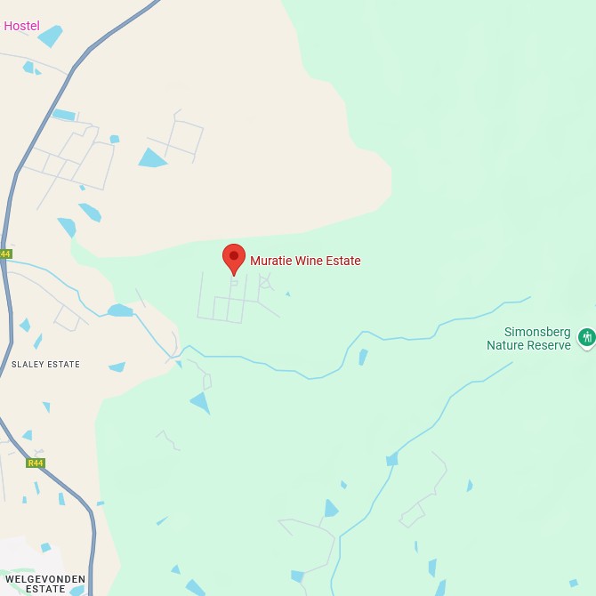 Muratie Wine Estate Map