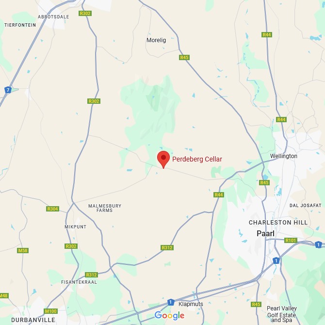 Perdeberg Wines Map