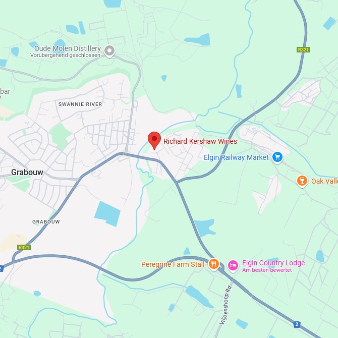 Richard Kershaw Wines Map