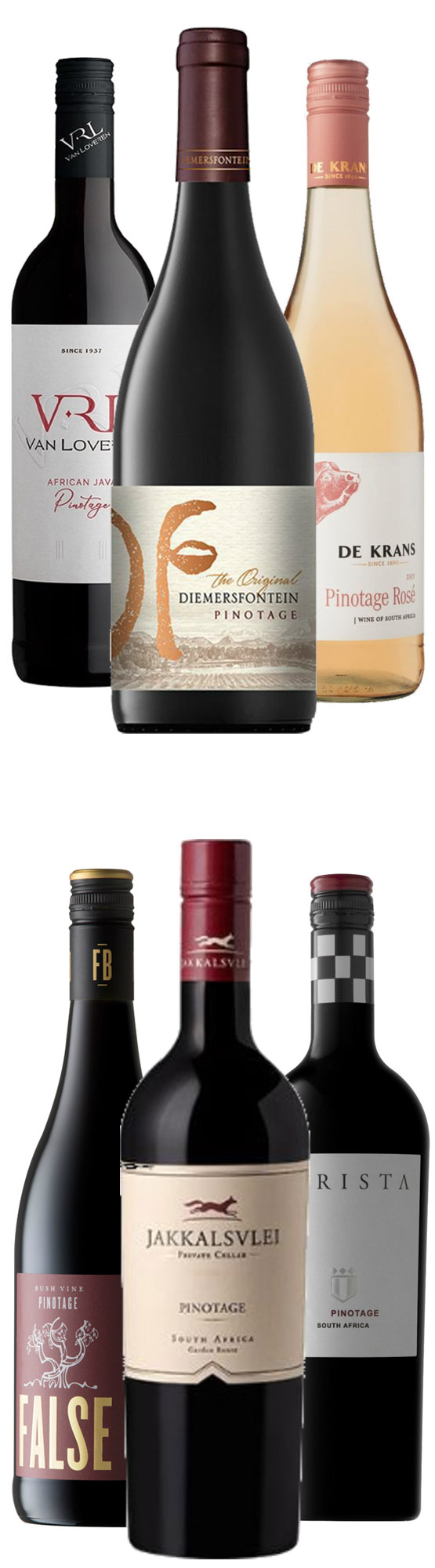 Die Welt des Pinotage Probierpaket